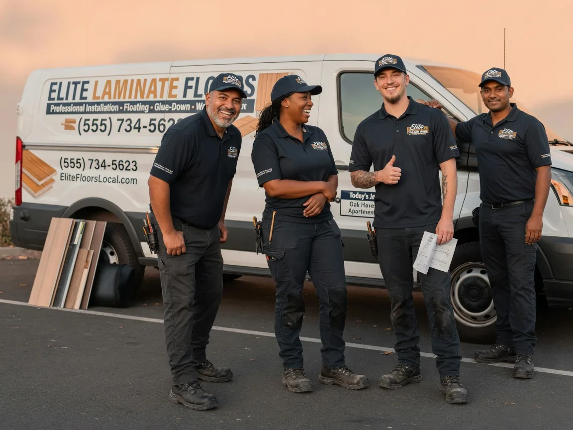 Laminate flooring installation company in Rittman, OH